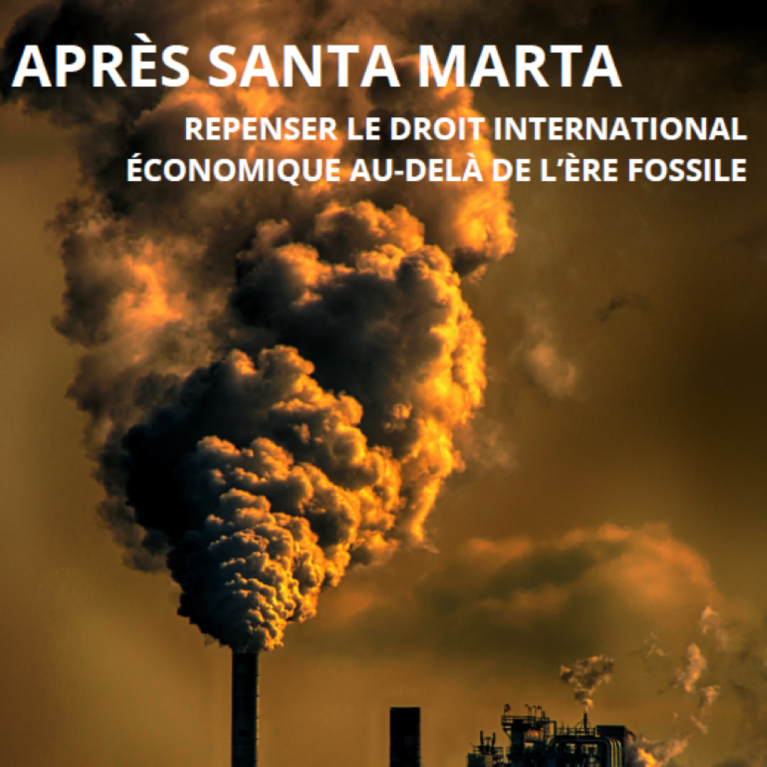 Après Santa Marta : repenser le droit international économique au-delà de l'ère fossile
