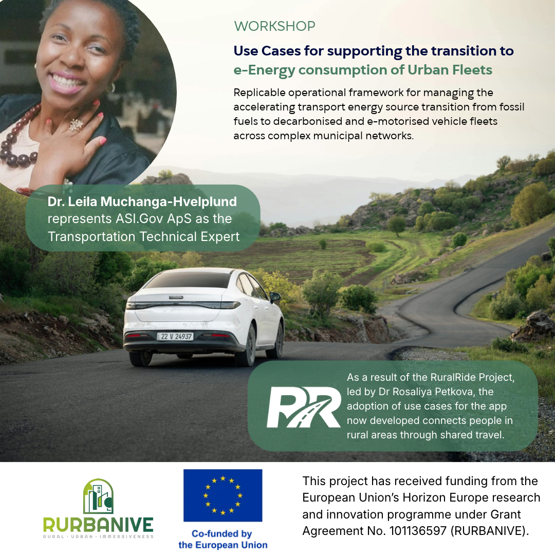 Use Cases for supporting the transition to e-Energy consumption of Urban Fleets